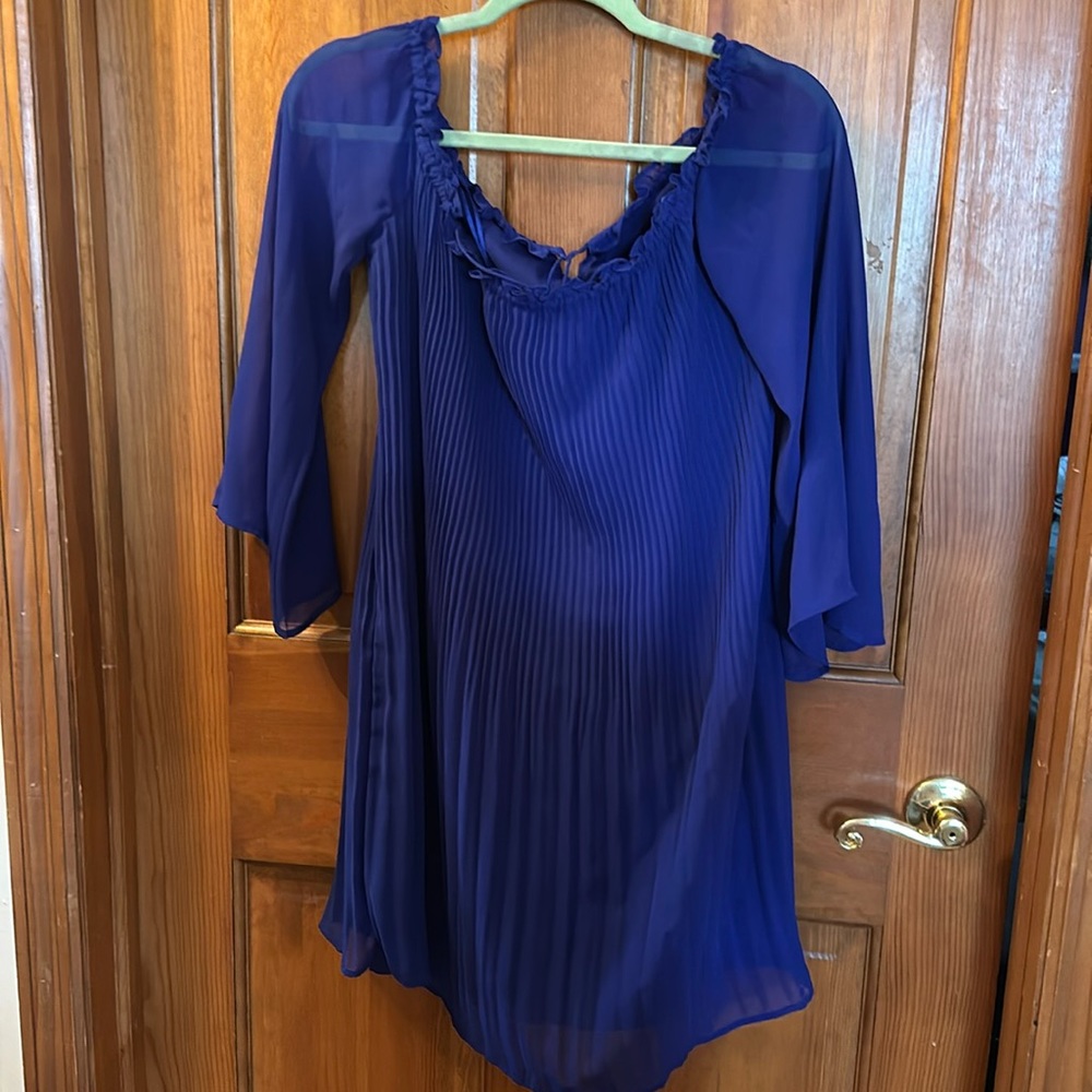 Dress size 4, blue